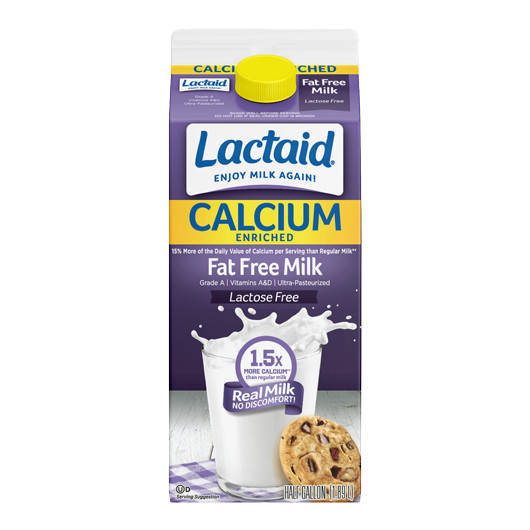 LACTAID® Calcium-Enriched Fat Free Lactose-Free Milk