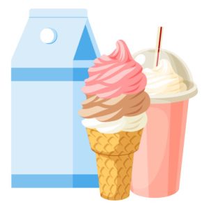 LACTAID® Lactose-Free Strawberry Cheesecake Ice Cream