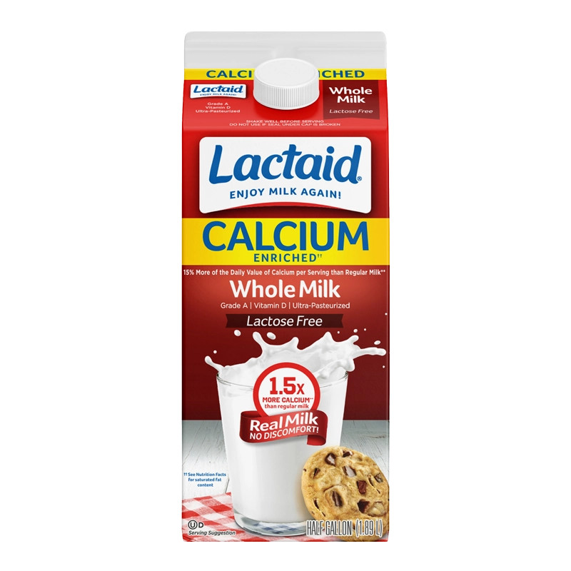 LACTAID® Calcium-Enriched Lactose-Free Whole Milk