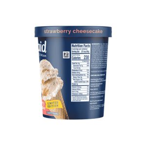 LACTAID® Lactose-Free Strawberry Cheesecake Ice Cream