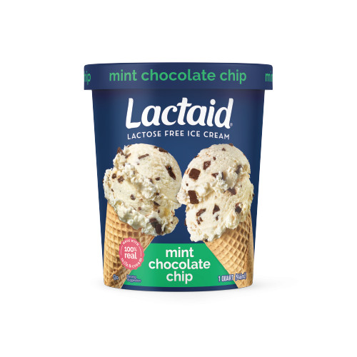 LACTAID® Lactose-Free Mint Chocolate Chip Ice Cream