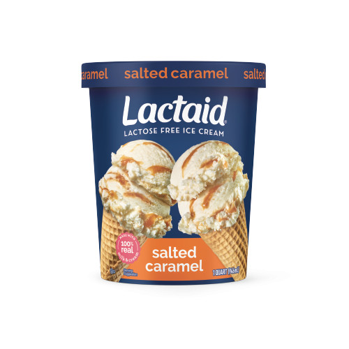 LACTAID® Lactose-Free Salted Caramel Ice Cream