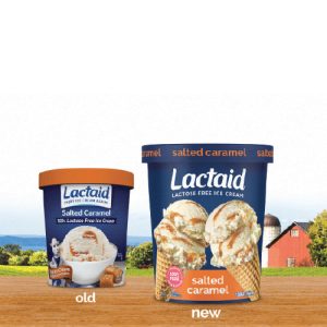 LACTAID® Lactose-Free Salted Caramel Ice Cream